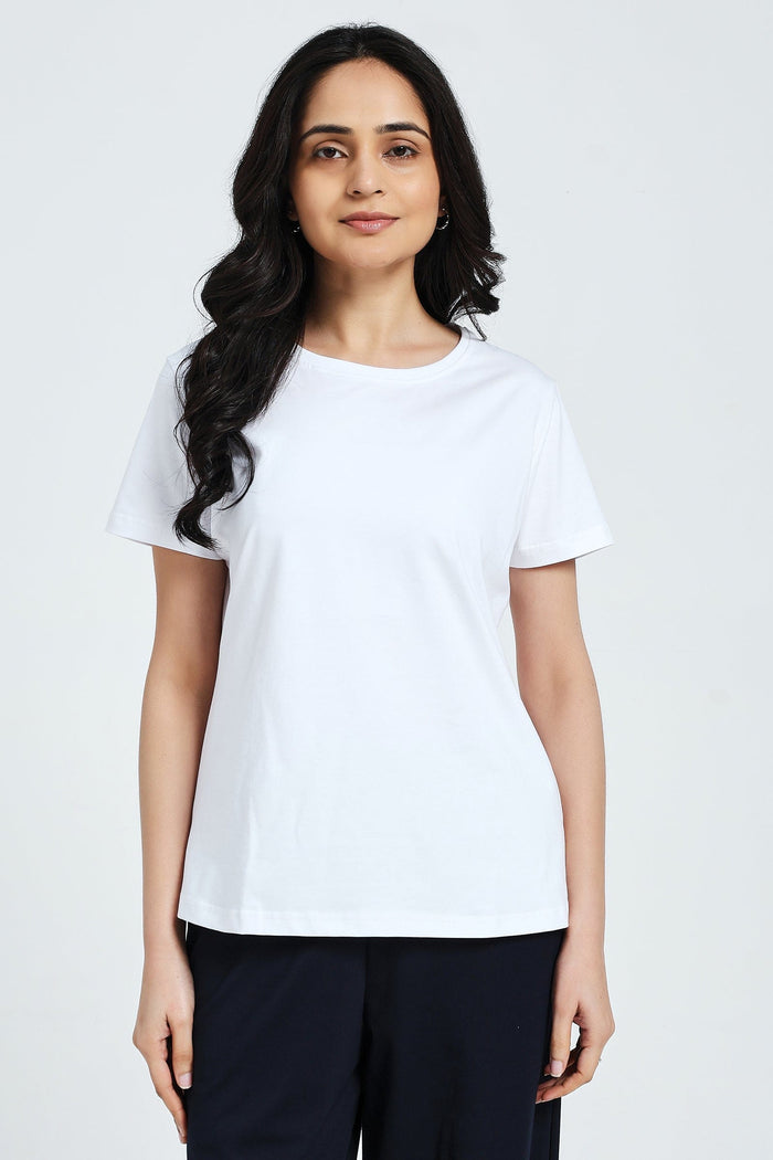 REGULAR FIT T-SHIRT- White