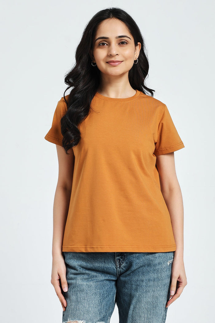 REGULAR FIT T-SHIRT- Meerkat