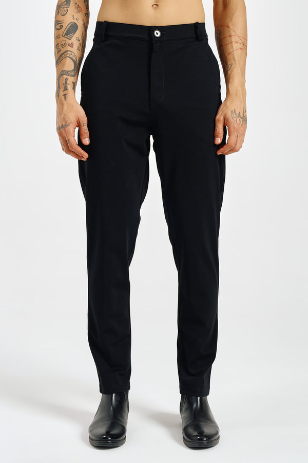 THE EVERYDAY TAILORED TROUSER- Black