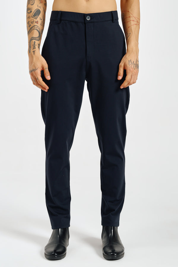 THE EVERYDAY TAILORED TROUSER- Navy