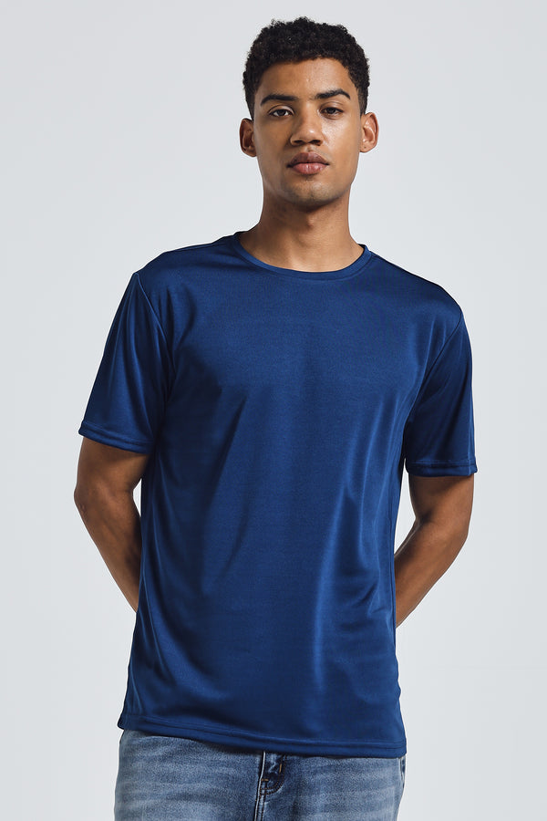 WORKOUT ESSENTIAL ROUND NECK - AIRFORCE