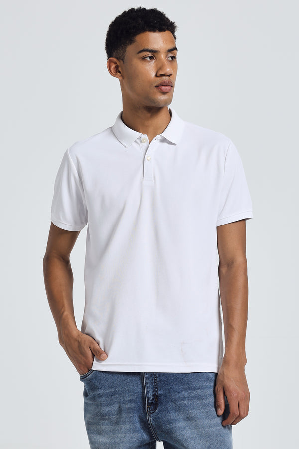 THE LOGICAL POLO - WHITE
