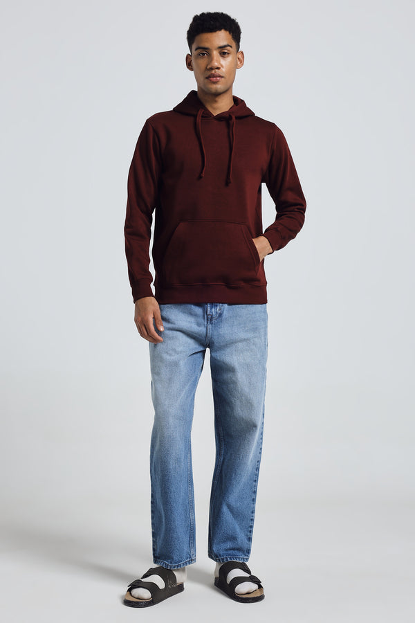 THE CLOUD COMFORT HOODIE - DK MAROON