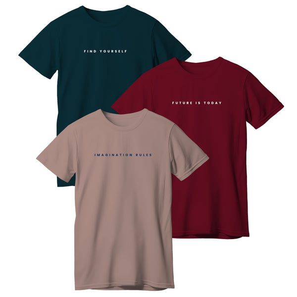 THE FEATHERLIGHT ROUND NECK PACK OF 3- Combo03