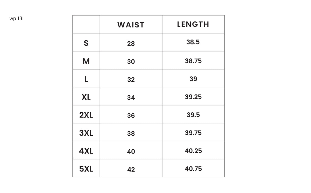 AM TO PM TENCEL WIDE LEG PANTS- Navy size chart