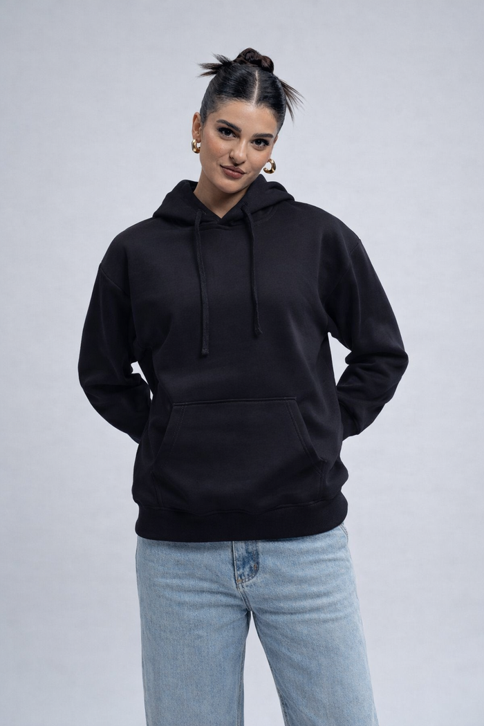 THE EVERGREEN ESSENTIAL WOMEN HOODIE- Dk Shadow