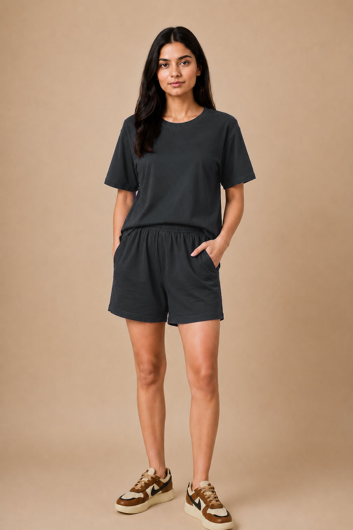 Kor Women Co-ord Set- Caviar