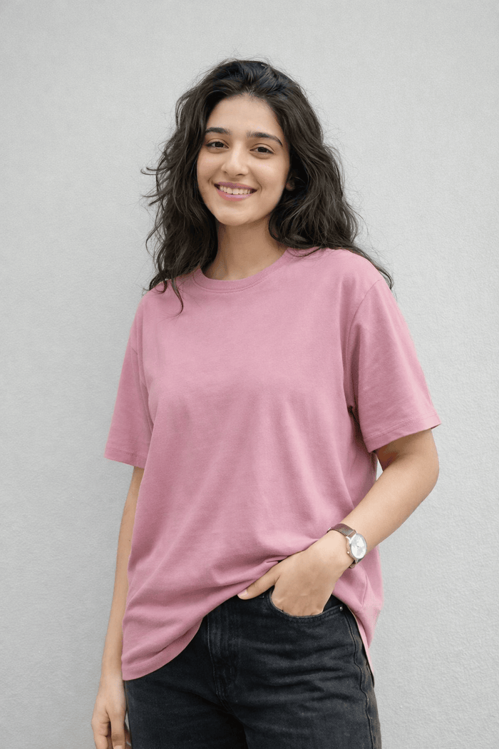 THE EVERYDAY ESSENTIAL TEE- Foxglove