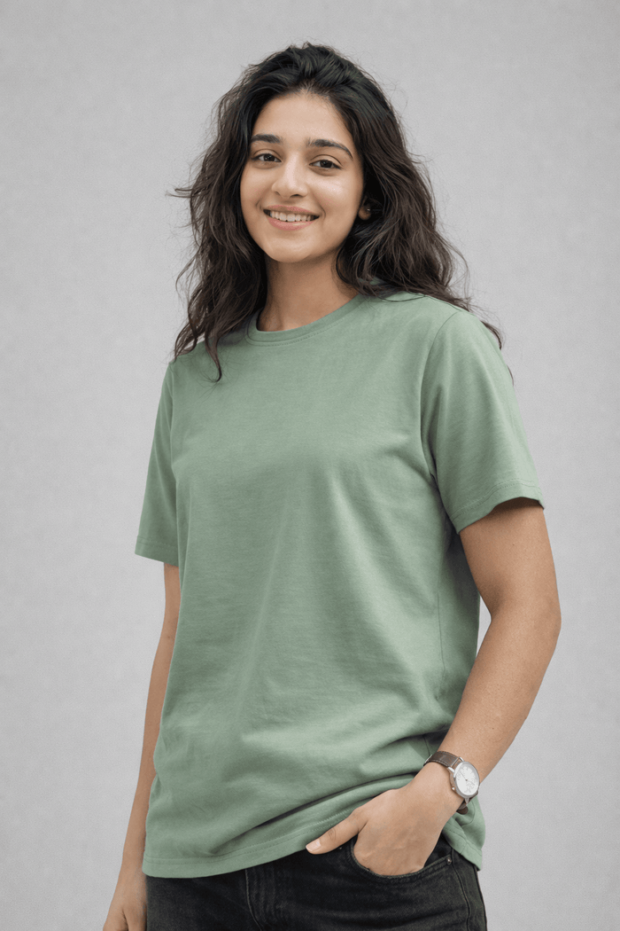 THE EVERYDAY ESSENTIAL TEE- Loden Frost