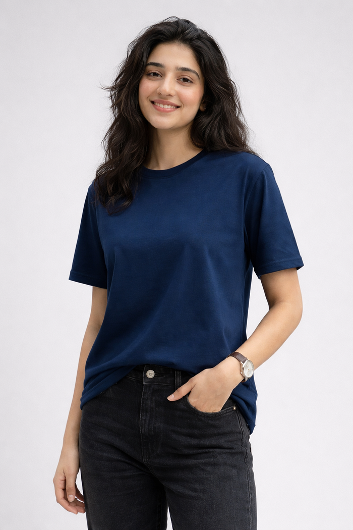 THE EVERYDAY ESSENTIAL TEE- Poseidon