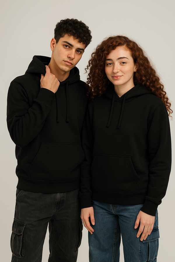 THE CLOUD COMFORT UNISEX HOODIE- Black