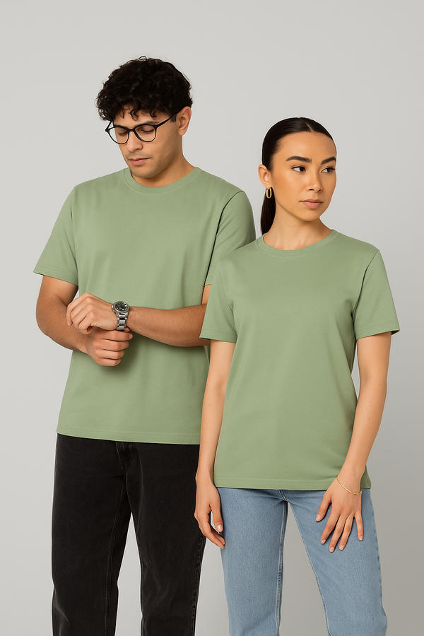 Timeless Unisex Crew Neck- Pista