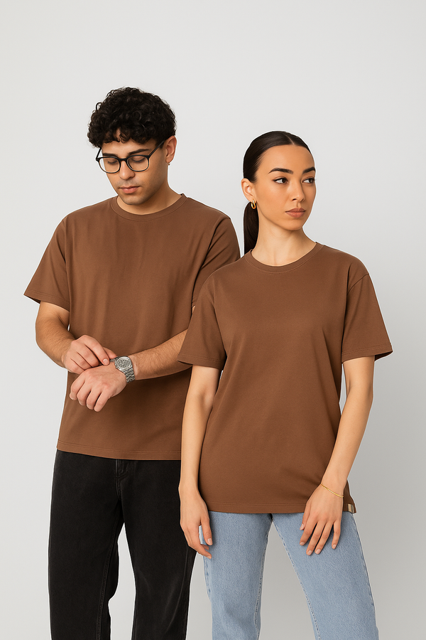 Timeless Unisex Crew Neck- Cocoa