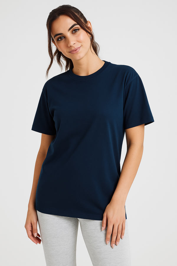 THE EVERYDAY ESSENTIAL TEE- Navy