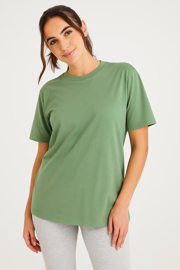 THE EVERYDAY ESSENTIAL TEE- Loden Frost