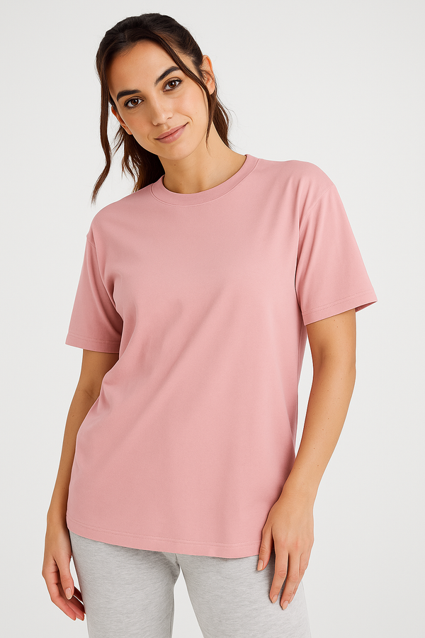THE EVERYDAY ESSENTIAL TEE- Foxglove