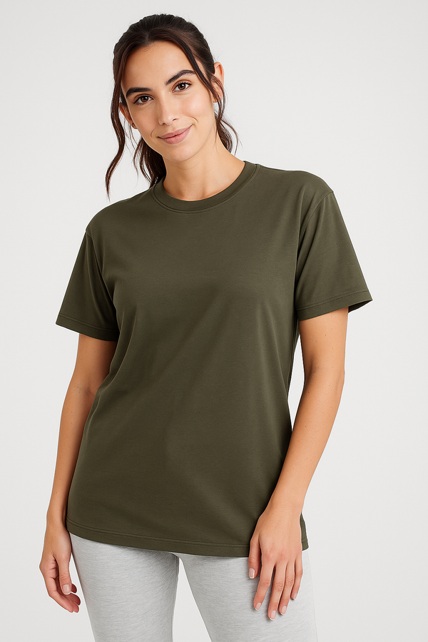 THE EVERYDAY ESSENTIAL TEE- Dusty Olive