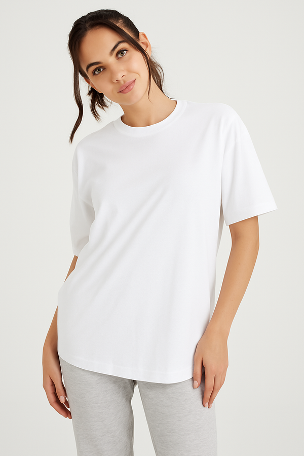 THE EVERYDAY ESSENTIAL TEE- White