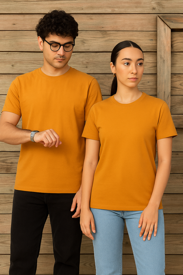 Timeless Unisex Crew Neck- Sulf Tan