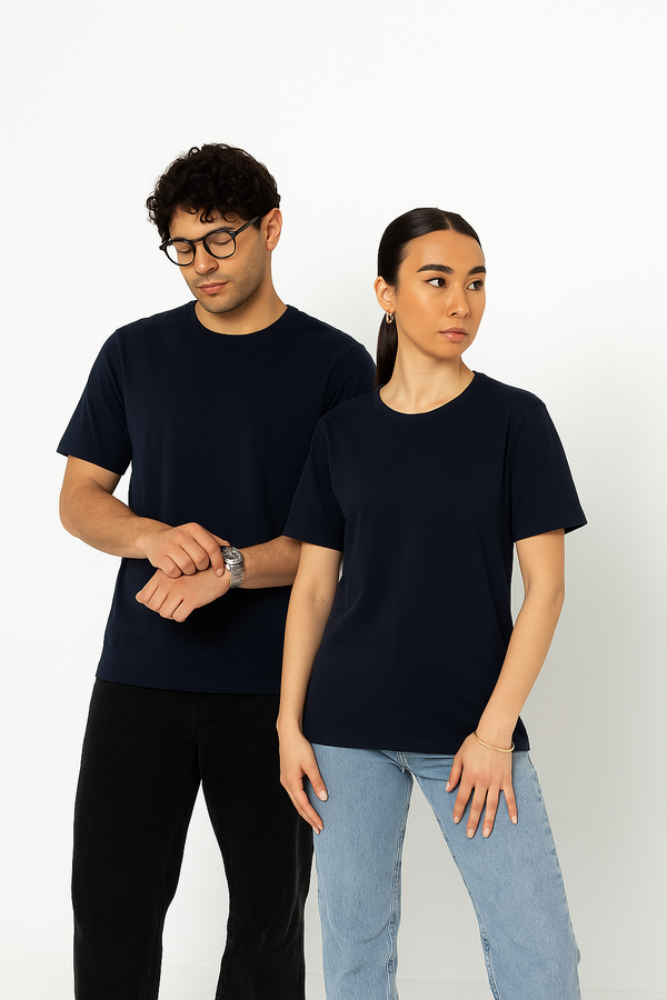 Timeless Unisex Crew Neck- Black