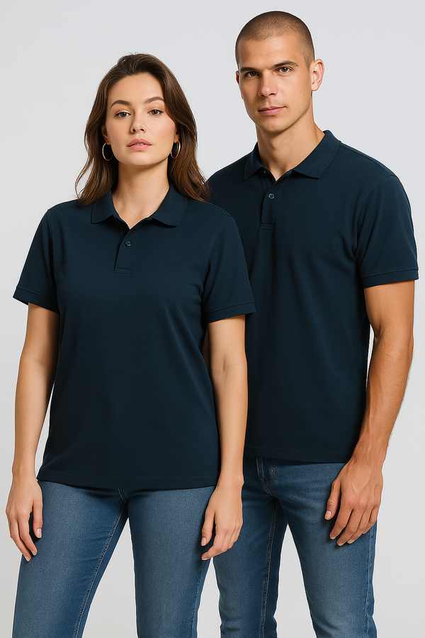 THE LOGICAL UNISEX POLO NECK- D Teal