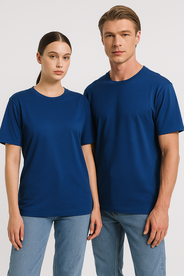 Workout Essential Unisex Round Neck- Airforce