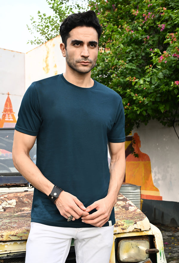 TIMELESS CREW NECK- Deep Teal