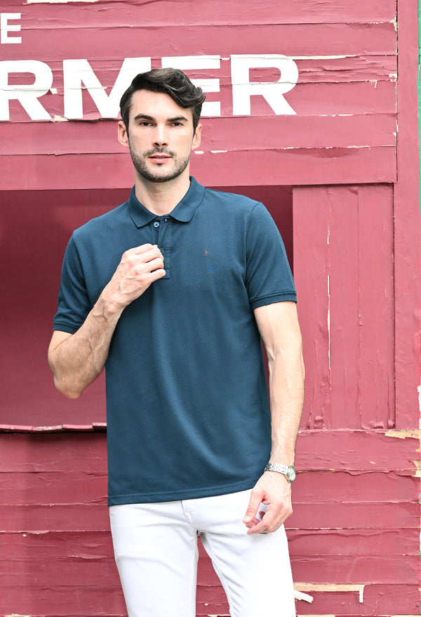 MODEST EVERYDAY POLO- Denim