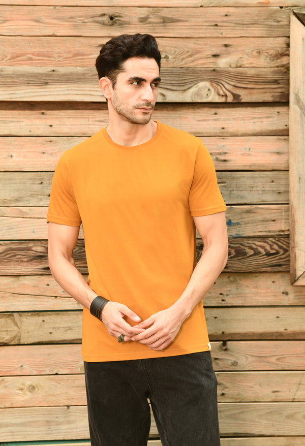 TIMELESS CREW NECK- Sulf Tan