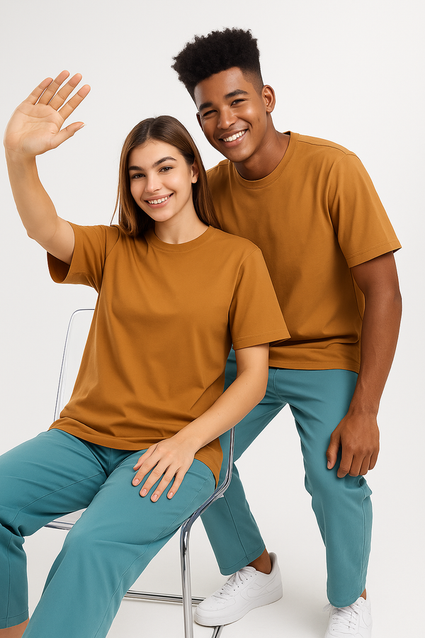 THE EVERYDAY ESSENTIAL TEE UNISEX- Meerkat