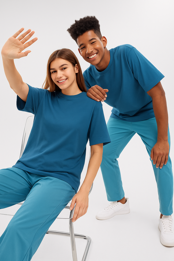 THE EVERYDAY ESSENTIAL TEE UNISEX- Poseidon