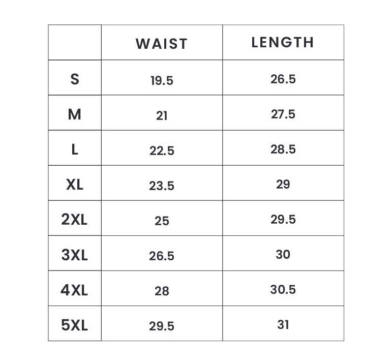 THE CLOUD COMFORT HOODIE - SCARAB size chart