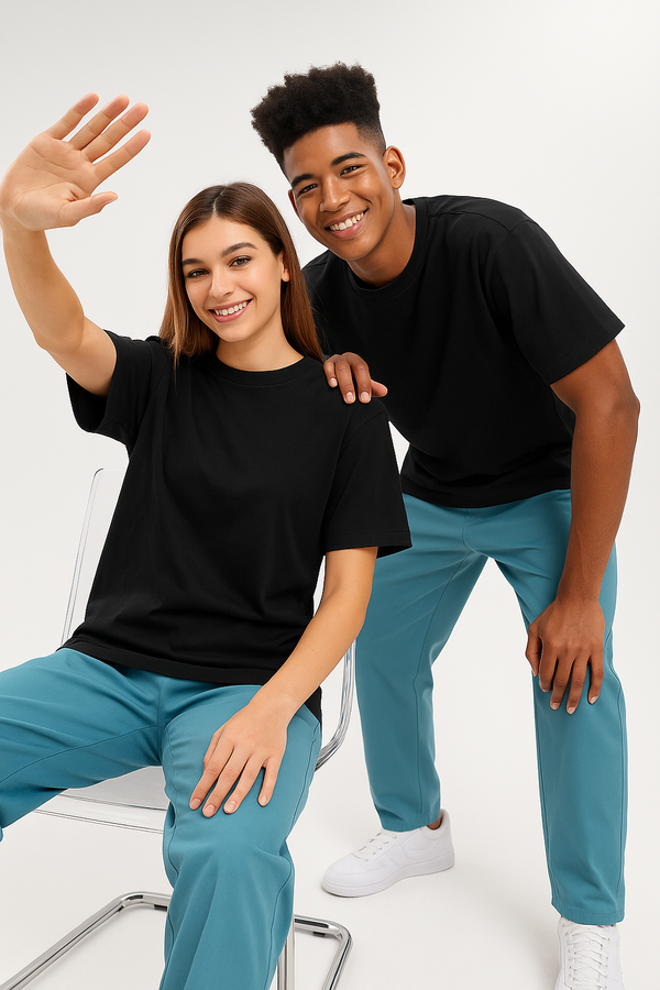 THE EVERYDAY ESSENTIAL TEE UNISEX- Black