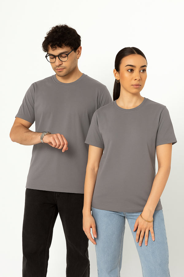 Timeless Unisex Crew Neck- D Grey
