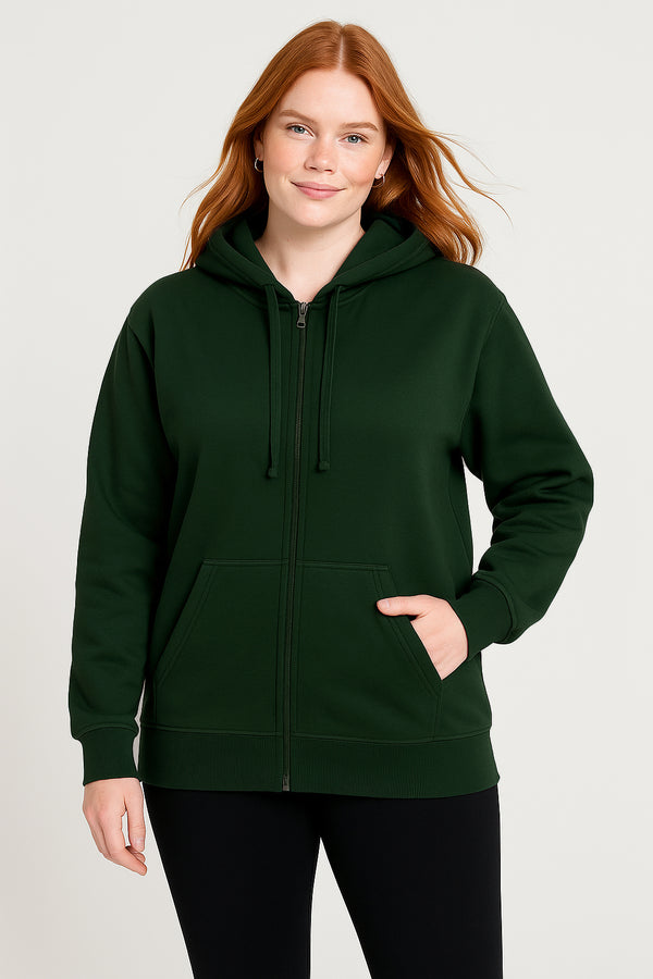 THE LICENCE TO CHILL ZIPPER HOODIE- Scarab